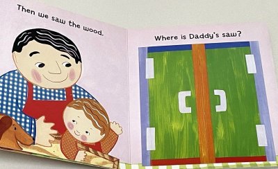 画像1: Daddy and Me◇一緒に日曜大工をしながら道具の名前を楽しく覚えられる