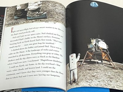 画像2: Reaching for the Moon Buzz Aldrin◇宇宙飛行士バズ・オルドリンの物語 男の子向け