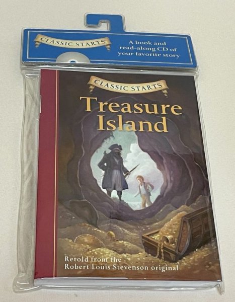 画像1: Treasure Island（クラシックスタートシリーズ：宝島）CD付き◇島の謎を解き明かし、財宝を見つける冒険のお話 (1)