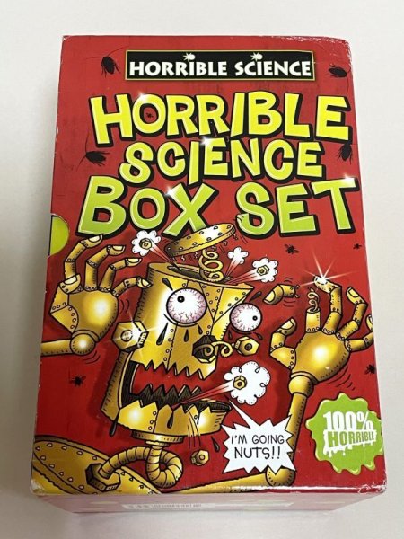 画像1: Horrible Science 10 Book Box Set/本当は恐ろしい科学 ◇わかりやすい英語で書かれていて、サイエンスを楽しく学ぶ事ができる本 (1)