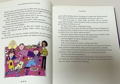 画像2:  My Jacqueline Wilson Treasury（ジャクリーン・ウィルソン）◇大型本304ページ