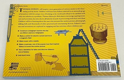 画像3: Thomas Edison for Kids◇トーマス・エジソンのことを詳しく知ることができる英語絵本 読者がエジソンの実験も体験できる