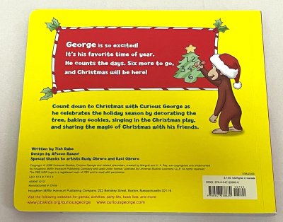 画像3: Curious George Christmas Countdown◇おさるのジョージのクリスマス絵本