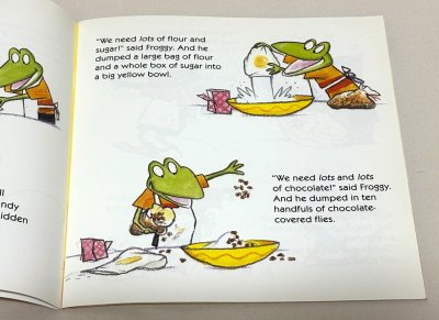 画像1: Froggy Bakes a Cake◇ソフトカバー絵本 フロッギーシリーズ