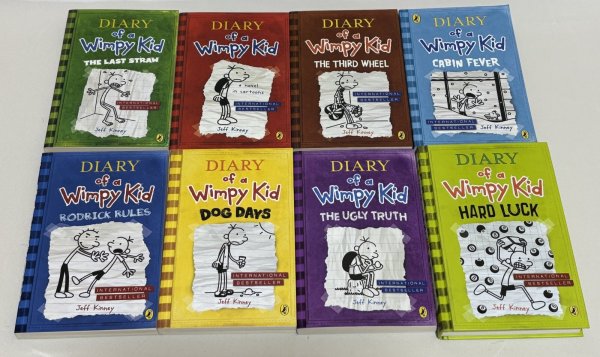 画像1: Diary of a Wimpy Kid◇グレッグのダメ日記 8冊 (1)