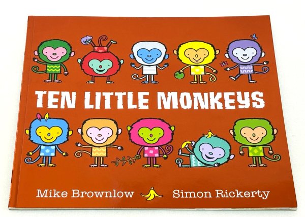 画像1: Ten Little Monkeys◇10匹の生意気なサルたちと一緒に、ジャングルを遊びつくそう (1)