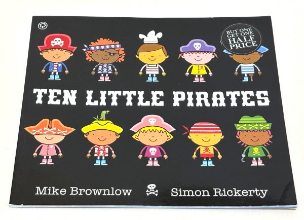 画像1: Ten Little Pirates◇10人の小さな海賊と一緒に数を数えよう (1)