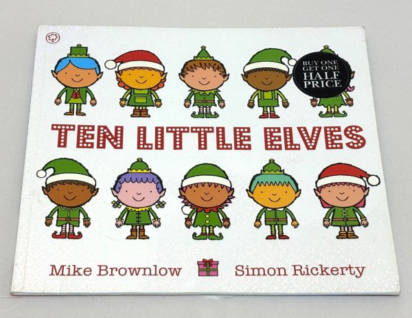 画像1: Ten Little Elves◇10人の小さなエルフたちと一緒に数を数えよう！クリスマスバージョン (1)