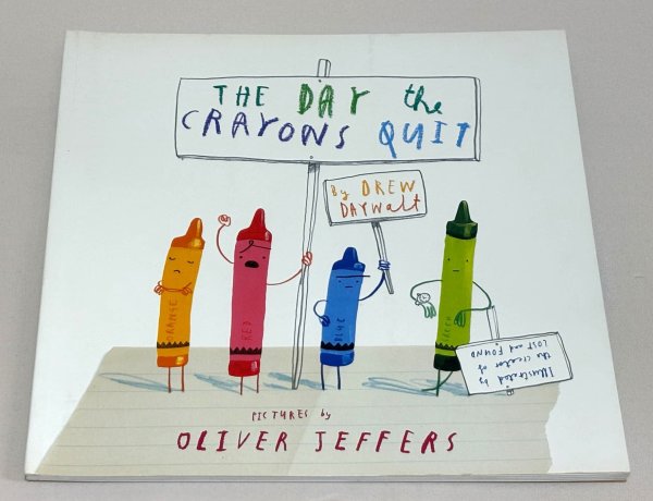 画像1: The Day the Crayons Quit◇クレヨンの箱を開けると、同じことを書いた手紙が入っていました (1)