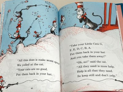 画像2: The Cat in the Hat Comes Back◇雪の積もる冬の日に、ドクター・スースおなじみの帽子をかぶった不思議なネコがやってきて大騒ぎ