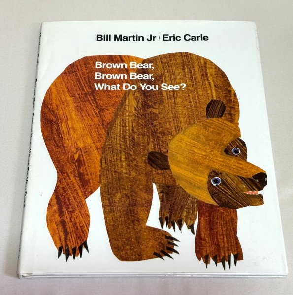 画像1: Brown Bear, Brown Bear, What Do You See?（くまさん くまさん なにみてるの？の英語版）◇エリック・カールの人気絵本 (1)