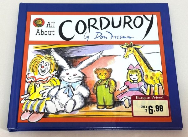 画像1: All About Corduroy （くまのコールテンくんの英語版）◇ぬいぐるみのくまさんと女の子の心温まる交流を描く絵本 (1)