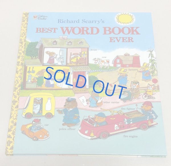 画像1: Richard Scarry's Best Word Book Ever◇スキャリーおじさんのとってもたのしいえいごえじてん の英語版 (1)