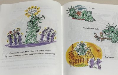 画像1: Little Miss Liberty◇自由の女神が成長していき旅をしていくお話