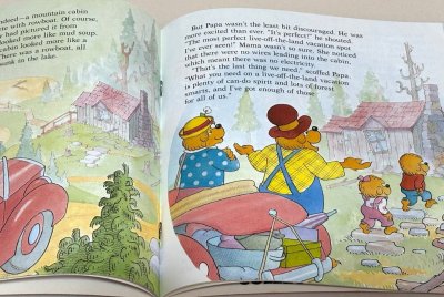 画像2: The Berenstain Bears and Too Much Vacation ステッカー付◇バーンスタインベアーズシリーズの絵本 悪い状況から最善を尽くすことを教えるのに最適なお話