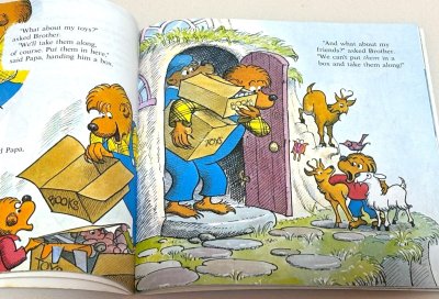 画像2: The Berenstain Bears' Moving Day  ステッカー付◇バーンスタインベアーズシリーズの絵本 初めての引っ越しに備えるのに最適なお話