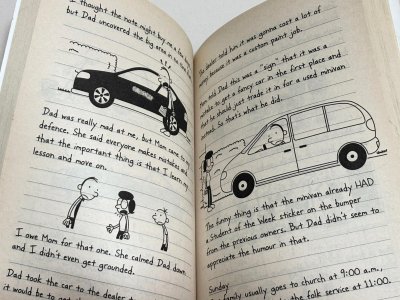 画像1: Diary of a Wimpy Kid Cabin Fever◇グレッグのダメ日記の洋書