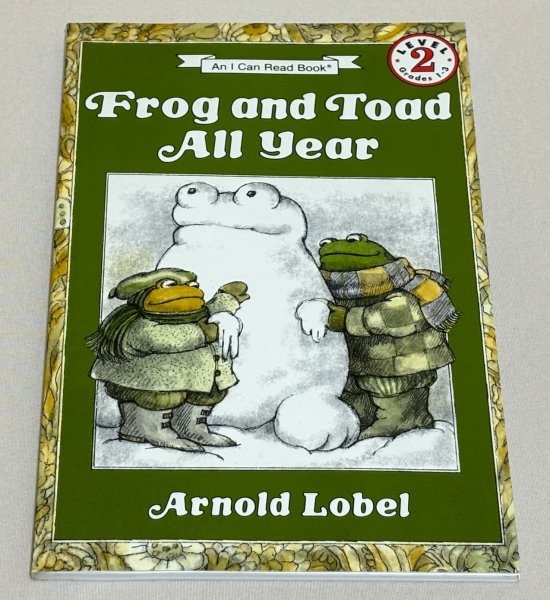 画像1: Frog and Toad All Year (I Can Read Book 2)ふたりはいつもの英語版◇がまくんとかえるくんシリーズ ふたりはともだちを書いたアーノルド・ローベルの英語絵本 (1)