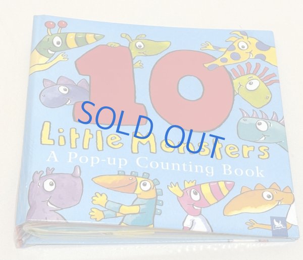 画像1: 未開封 10 Little Monsters◇シンプルで遊び心のある韻を踏んだ文章と鮮やかな絵で、数え方を楽しく学べます！ (1)