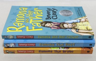 画像1: Ramona（ラモーナ）シリーズ3冊セット◇いたずらで個性的な少女クインビーの視点で、日常の出来事や家族との関係、学校でのエピソードが描かれています