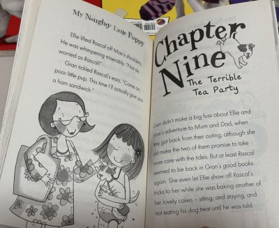 画像1: My Naughty Little Puppyシリーズ全5冊セット◇いたずら好きな子犬・ラズカルと女の子エリーの絆と成長を描いた、英国発の大人気児童書シリーズ