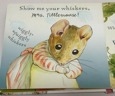 画像2: Peter Rabbit: Show Me Your Ears!◇幼児が身体の各部位を認識することを助ける、触って楽しめる「タッチ＆フィール」絵本