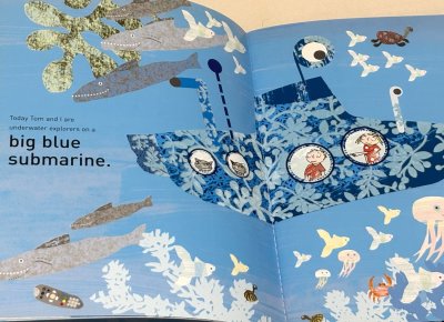 画像1: Our Big Blue Sofa◇兄妹のジェシーとトムが、家の大きな青いソファを舞台に、毎日さまざまな冒険を繰り広げる物語
