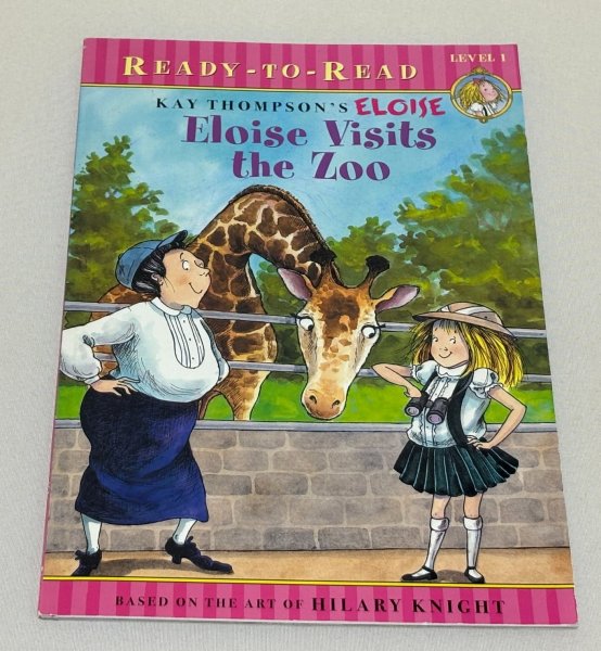 画像1: Eloise Visits the Zoo◇プラザホテルのわんぱく女子エロイーズが、動物たちと遊ぶわくわく冒険ストーリー (1)