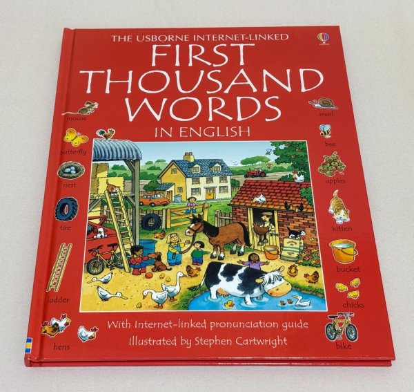 画像1: First Thousand Words in English◇日常のもの・場所・動物を英語で1000語も学べる、大きなイラスト辞典 (1)