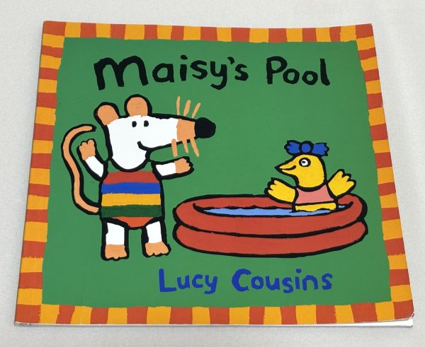 画像1: 【英語絵本】Maisy’s Pool（ルーシー・クーシンズ）｜メイシーと水遊び！フォニックスで夏を感じるお話 (1)