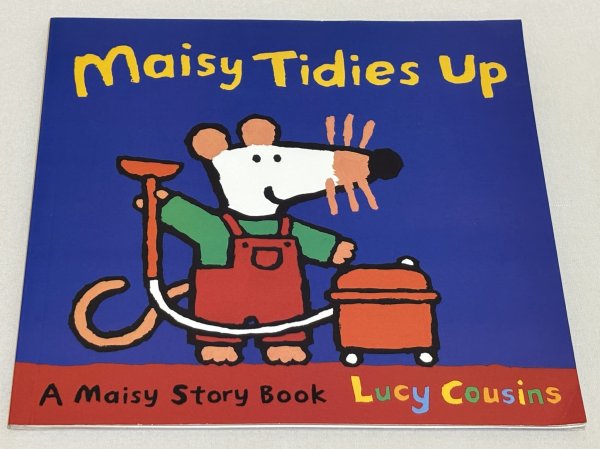 画像1: 【英語絵本】Maisy Tidies Up（メイシー）｜チャーリーと一緒にお片づけ！協力と達成感が楽しく学べるフォニックス入門 (1)