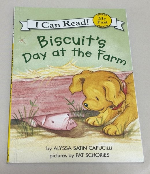 画像1: 【英語絵本】Biscuit’s Day at the Farm（ビスケット）｜農場で動物と出会う子犬の冒険英語絵本 (1)