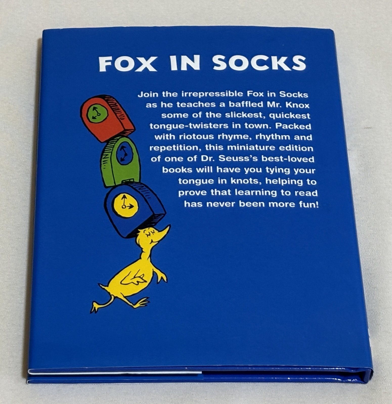 英語絵本】Fox in Socks ドクター・スース｜舌がもつれる早口
