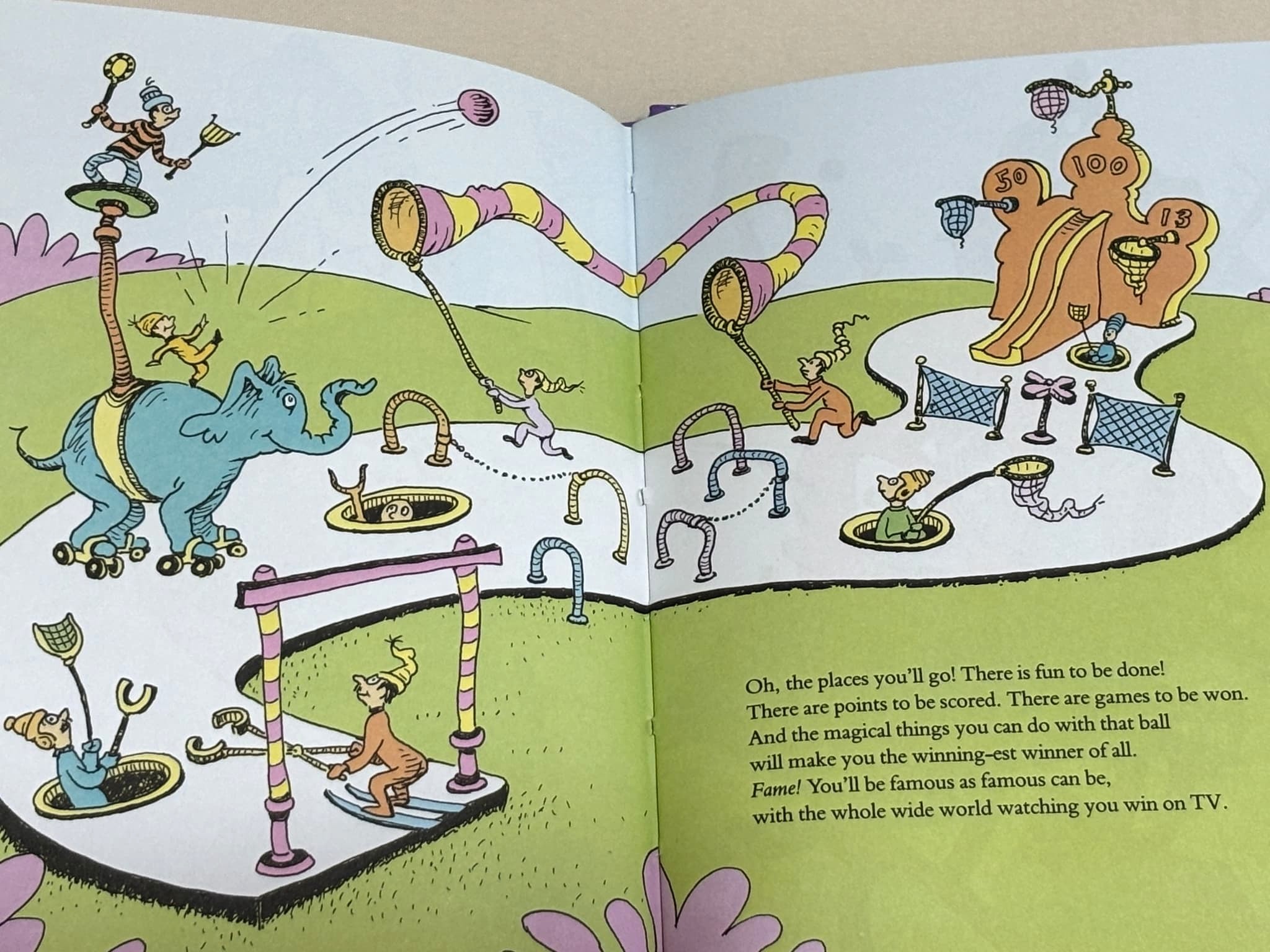 英語絵本　Ah！Art 全20冊 英語絵本】Oh, the Places You'll Go!（Dr. Seuss／ミニハード